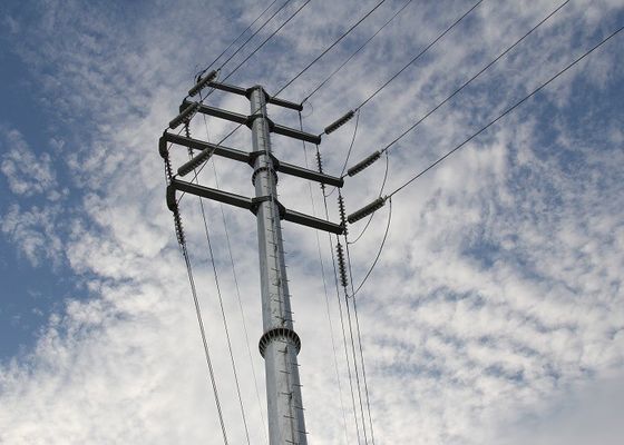 Hoogspanning 10 Kv - 220 van de Nutskv Macht Polen verminderden 15m 17m Metaalnut Polen