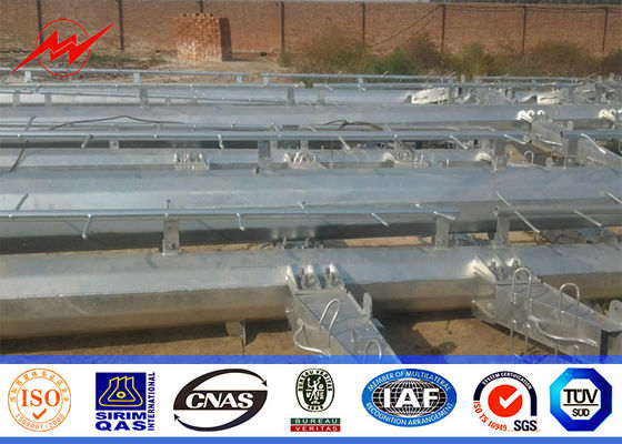 33kv het Staalnut Pool Elektrische Ineenschuivende Pool van het transmissielijn Gegalvaniseerd Staal