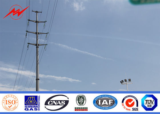 AWS D 1,1 galvaniseerde Elektromacht Pool voor 240 kv het Project van de Distributielijn