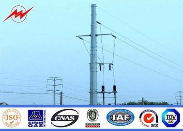 Hot Dip Galvanizing Power Steel Pole met ISO9001 certificaat Q460