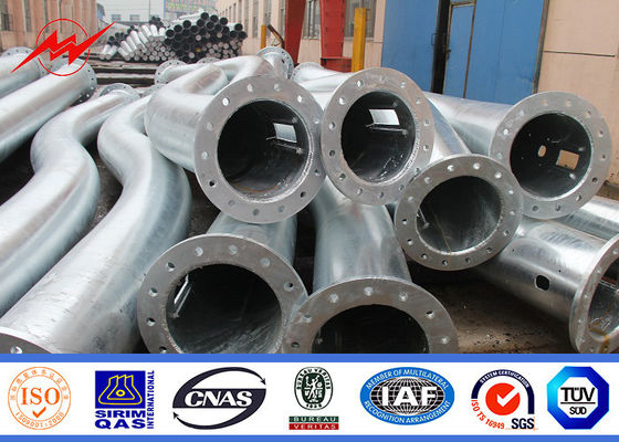 kegeltypeq235 Staal gegalvaniseerde Straatlantaarn Polen 6M 7M 8M