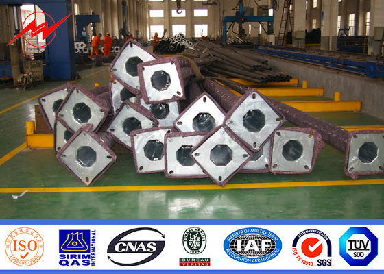 kegeltypeq235 Staal gegalvaniseerde Straatlantaarn Polen 6M 7M 8M
