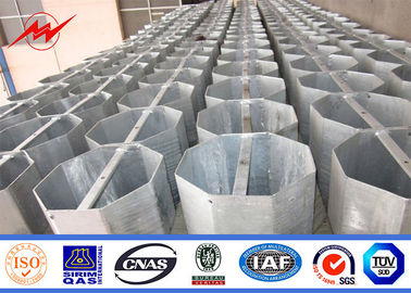 14M 800 Dan Steel Power Pole, Min de Opbrengstspanning van Pool 345Mpa van de Machtstransmissie