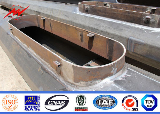 Hoge Mastvierkant/Yard/Industriële Straatlantaarn Polen Kegel Gegalvaniseerde Pool