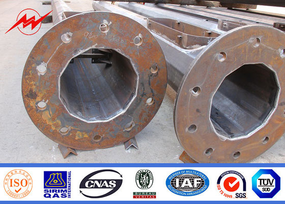 Hoge Mastvierkant/Yard/Industriële Straatlantaarn Polen Kegel Gegalvaniseerde Pool