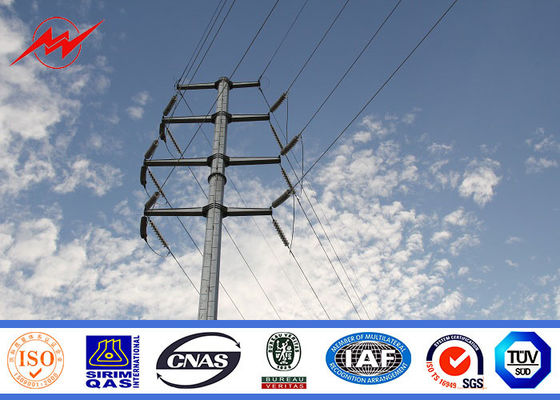 Gegalvaniseerd en Bitumenstaal Pool voor de Lijn Pool van de Machtsdistributie