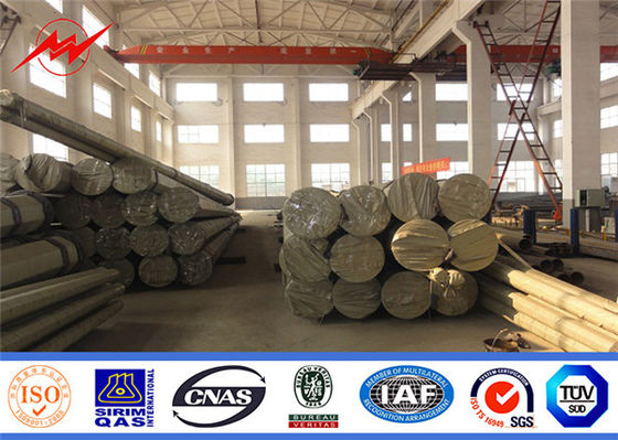 Kegel/Veelhoekig 110KV Gegalvaniseerd Staal Polen voor Elektrische Transmissielijn