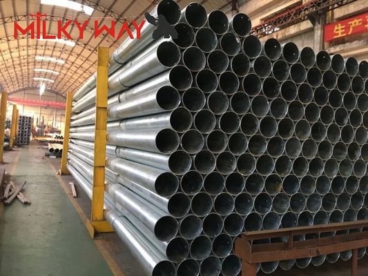 10m achthoekige straatlantaar Q235 Hot-Dip Galvanized Steel