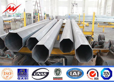 17 M Polygonal Tapered Steel Tubulaire Pool voor het Project van de Transmissielijn