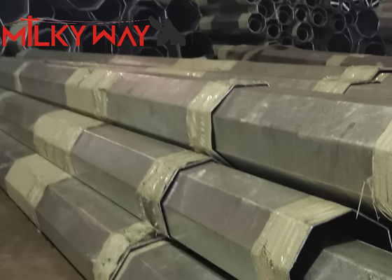 12m 14m 2 secties milieuvriendelijke elektrische elektriciteitspool voor duurzame en groene elektriciteitsoverdracht