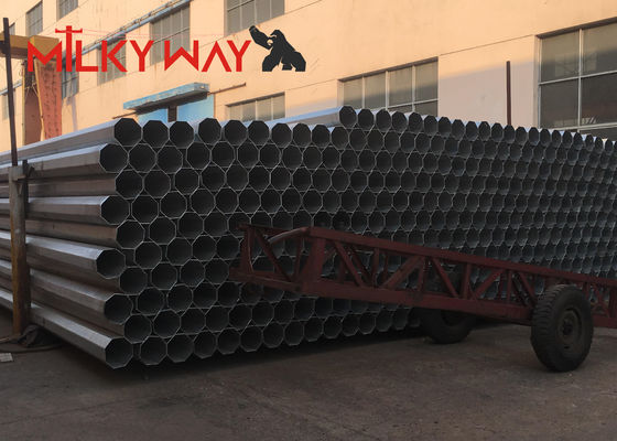 12m Gr65 Achthoekige Elektrische Stalen Nutspalen met Thermisch Verzinkte Coating voor Elektrische Energieoverdracht