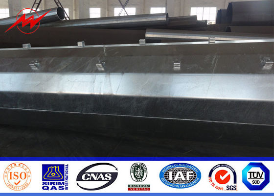 De gegalvaniseerde 70ft Distributie van Elektromachtspool voor het Project van 132kv 69kv Filippijnen