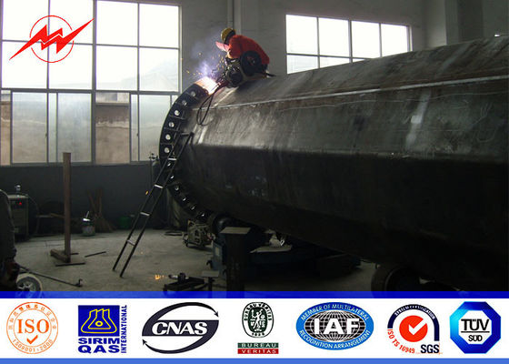 De gegalvaniseerde 70ft Distributie van Elektromachtspool voor het Project van 132kv 69kv Filippijnen