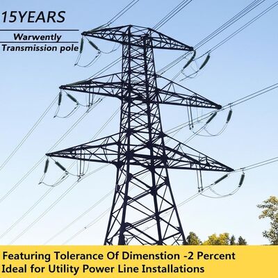 50 jaar garantie voor stalen krachttand met ±2% tolerantie en 460 Mpa krachttand voor transmissielinje