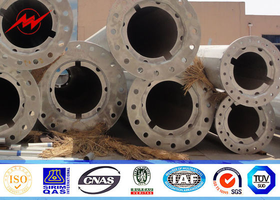 9M 440DAN Dan van de Octagonal Utility Power Poles Distributie Hete Onderdompelings de Gegalvaniseerde Macht Polen