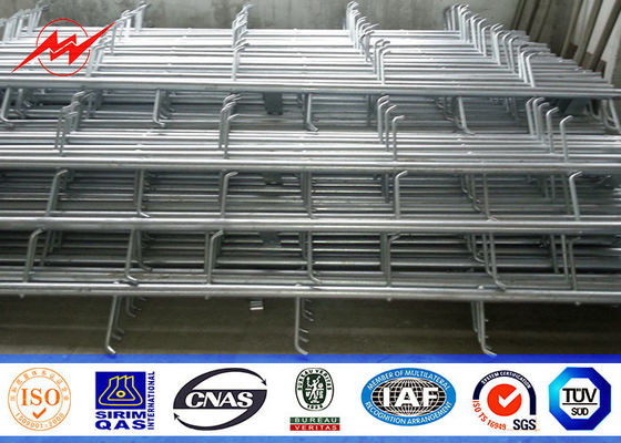 132 Kv 27Meter 1500kg laden Monopool-Toren voor Mobiele Transmissietelecommunicatie