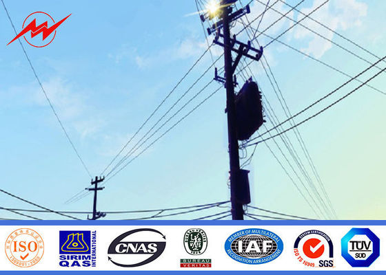 Het Kegel Verminderde Gegalvaniseerde Staal Pool van het windbewijs voor het Project van de Distributielijn