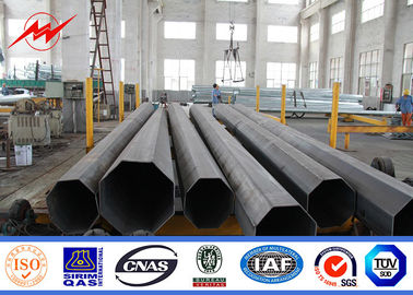 Vorm 13m 1000 Dan Steel Power Pole van metaal Spitse Verbindingen
