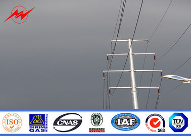 Gegalvaniseerd 12m Hoog Elektromachtsstaal Pool voor de Lijnproject van de Machtsdistributie