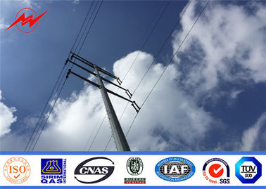 10.5m 138kv Elektrische stalen ronde elektriciteitspoolen-transmissielijn
