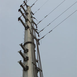 50FT de Veelhoekige Elektrische van de Machtspool van het Isolatiestaal Distributie Polen voor 132KV