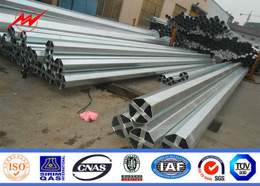 4000 Dan Electrical Transmission Poles Hete Onderdompeling die met Toebehoren wordt gegalvaniseerd