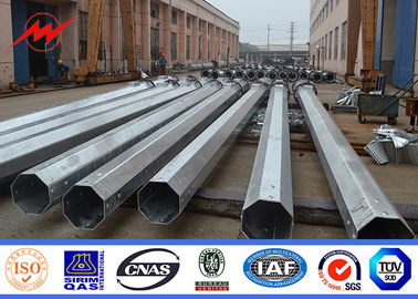 9m 650 Dan Galvanized Conicial Tubular Steel Pool voor Elektrolijn