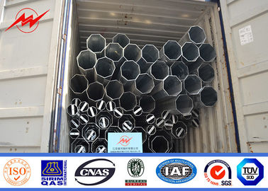 9m 650 Dan Galvanized Conicial Tubular Steel Pool voor Elektrolijn