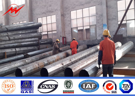 69KV HDG 20m Achthoekig Gegalvaniseerd Staal Pool voor Machtstransmissie