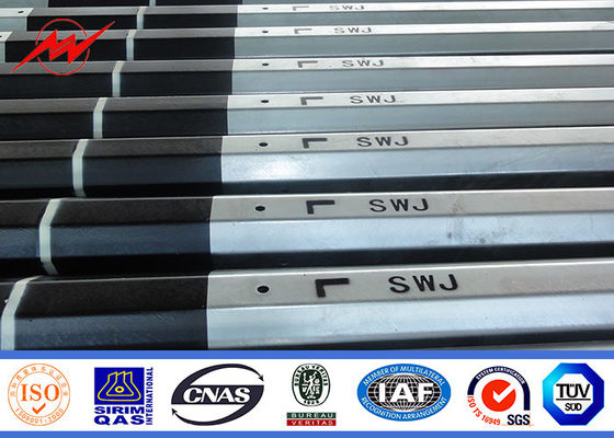 De Transmissie van de laag Voltage33kv Macht Polen, Antiroest Gegalvaniseerd Staal Polen