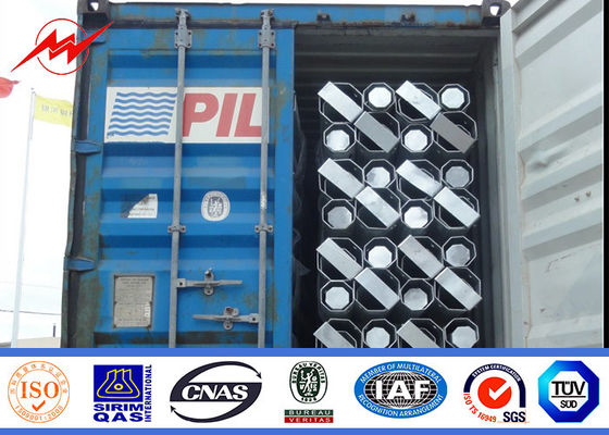 De Transmissie van de laag Voltage33kv Macht Polen, Antiroest Gegalvaniseerd Staal Polen