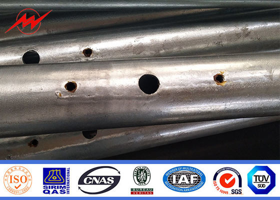 ISO Goedkeuring 520m Gebogen Straatverlichting Polen in de Standaardkleur van RAL