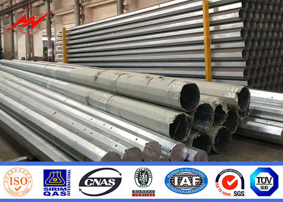 200 Dan Galvanized Steel Pole With Gemiddelde Deklaag 100 Micron voor Anti Corrosieve Painiitng