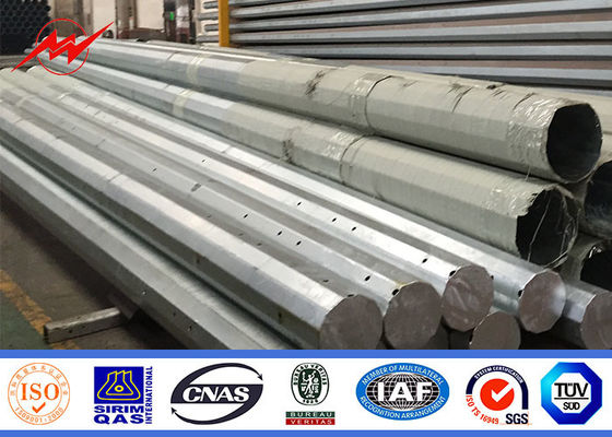 200 Dan Galvanized Steel Pole With Gemiddelde Deklaag 100 Micron voor Anti Corrosieve Painiitng