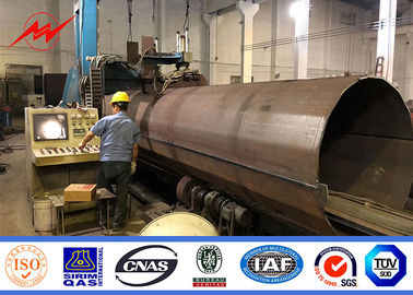 25-40m gegalvaniseerde hoge mastpaal GR65 voor tuin/plein/straat/stadion