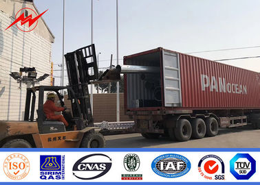 van de de Machtstransmissie van 11kv 132kv het Achthoekige Staal van Polen met Glasvezelbescherming