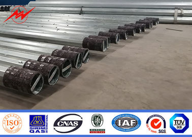 75FT 80FT NGCP TYPE E Gegalvaniseerd Metaal Pool, Transmissielijn Polen Met lange levensuur