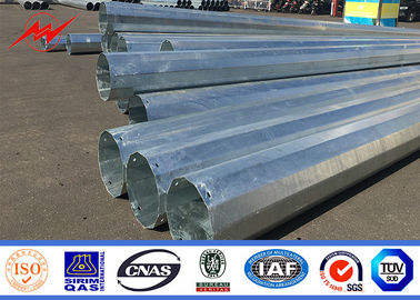 16m 1800 Dan Galvanized Steel Tubular Pole voor het Project van de Distributielijn