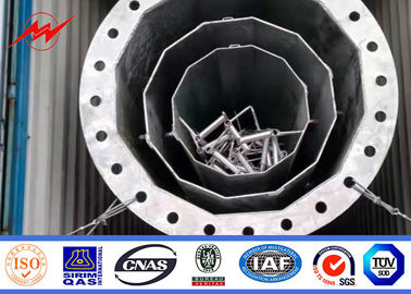 100 Voet-Flenstype 3 Secties Gegalvaniseerd Staalpool met het Beklimmen van Sporten