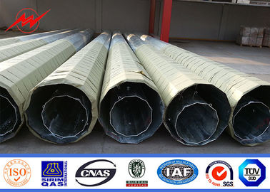 12m Columniform Gegalvaniseerde de Windsnelheid 160km/Hour 30m/S van Staalpool