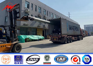 10m 14m 15m Direct Begraven Gegalvaniseerd Metaalnut Polen voor Machtstransmissie