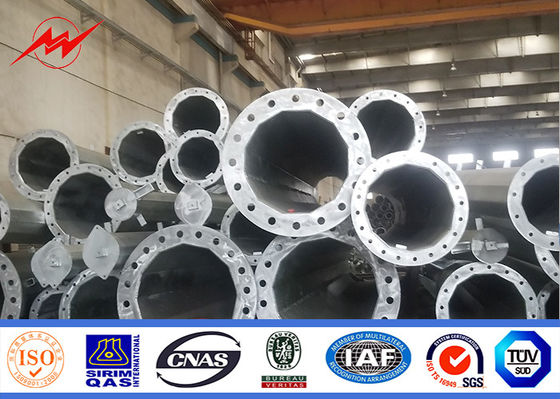 30m Staal Monopole Toren overeenkomstig de Galvanisatienorm van ASTM A123