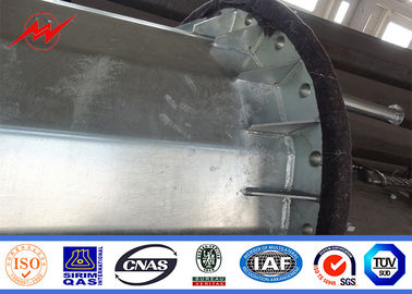 galvaniseerde de Hete Onderdompeling van 11kv 38kv Electric Power Pool Achthoekig