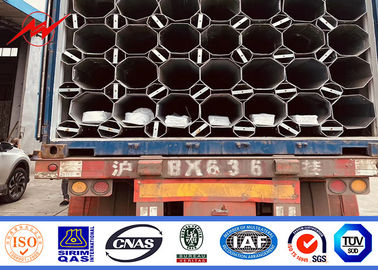 Achthoekige 60FT 65FT de 75FT Monopole Toren van de Celtelefoon