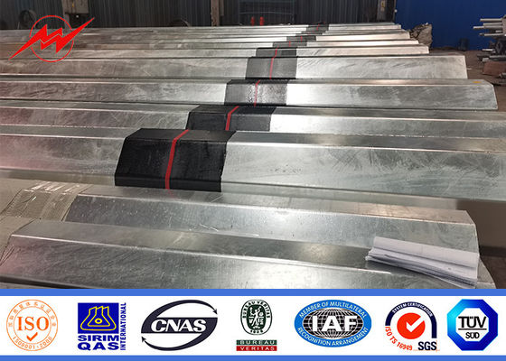 16m 1800 Dan Galvanized Steel Tubular Pole voor het Project van de Distributielijn