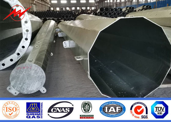Achthoekig 80ft 90ft Hete Onderdompelings Gegalvaniseerd Staal Tubulaire Pool ASTM A123
