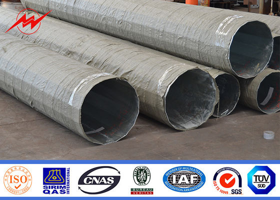 Veelhoek 12m 14m Astm A123 Galvaniserend Staal Tubulaire Pool 69kv
