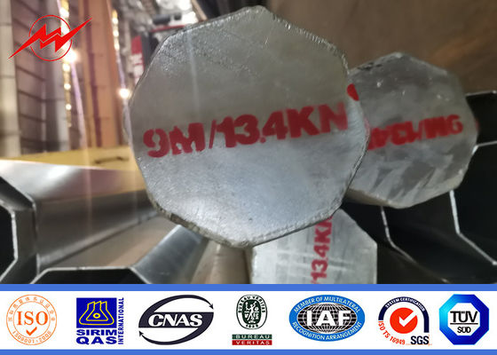 10kv-500kv galvaniseerde de Hete Onderdompeling van staal Tubulaire Pool Elektrisch