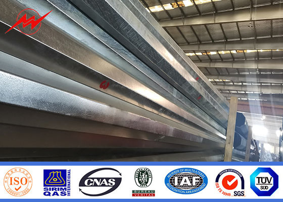 14m 1600 Dan Conical Hot Dip Galvanized Pool met 2.5m Lengte Dwarswapen