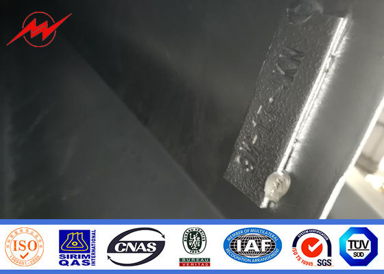 14m 1600 Dan Conical Hot Dip Galvanized Pool met 2.5m Lengte Dwarswapen
